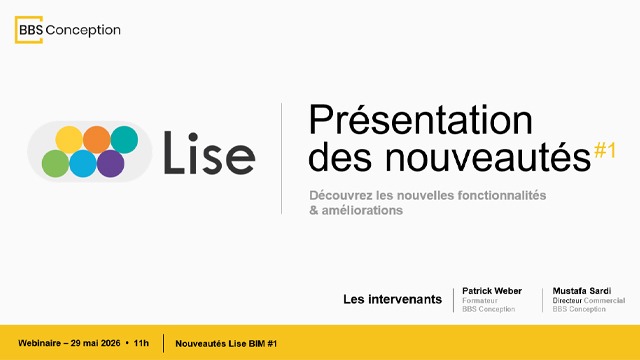 Présentation des nouveautés Lise 1